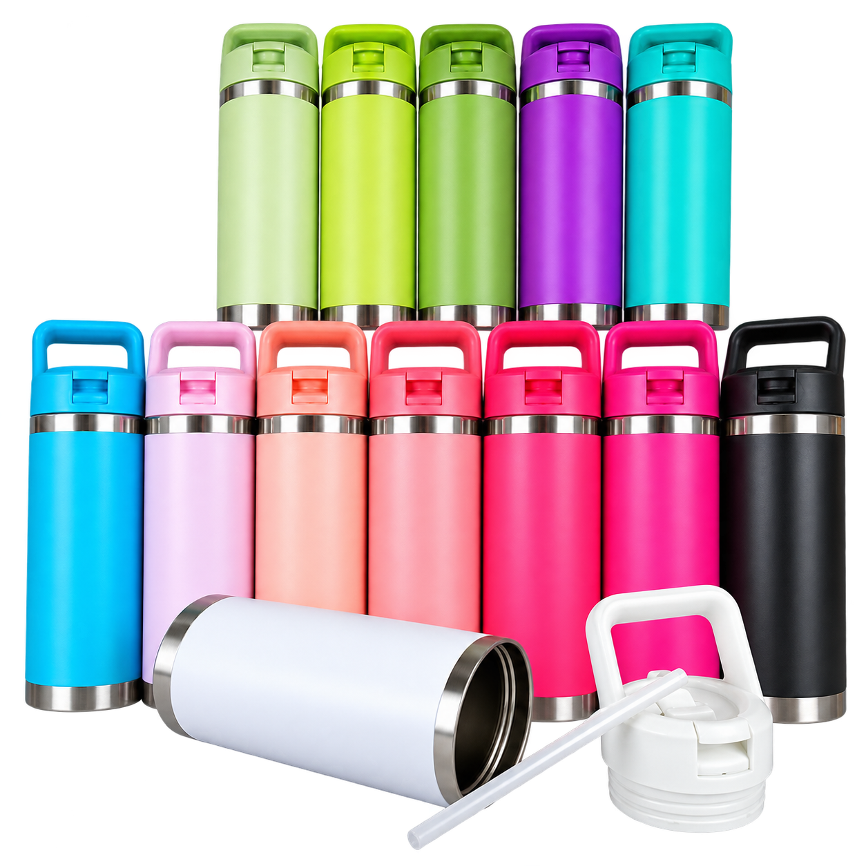 Termo 500 ml con Asa – Acero Inoxidable | FAB25