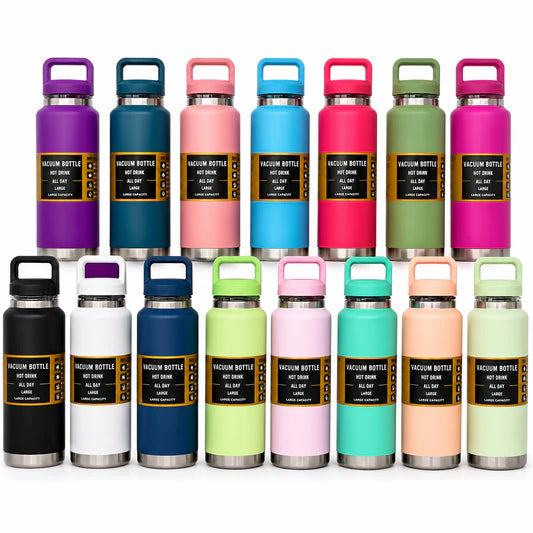 Termo Indestructible 40oz (1.2L) | Acero Inoxidable Doble Pared al Vacío
