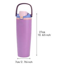Termo Tipo Owala 1 Litro con Tapa Flip y Asa | Acero Inoxidable Doble Pared