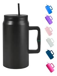 Termo 50oz con Asa – Acero Inoxidable de Alta Capacidad